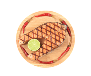 استیک سالمون بریان شده